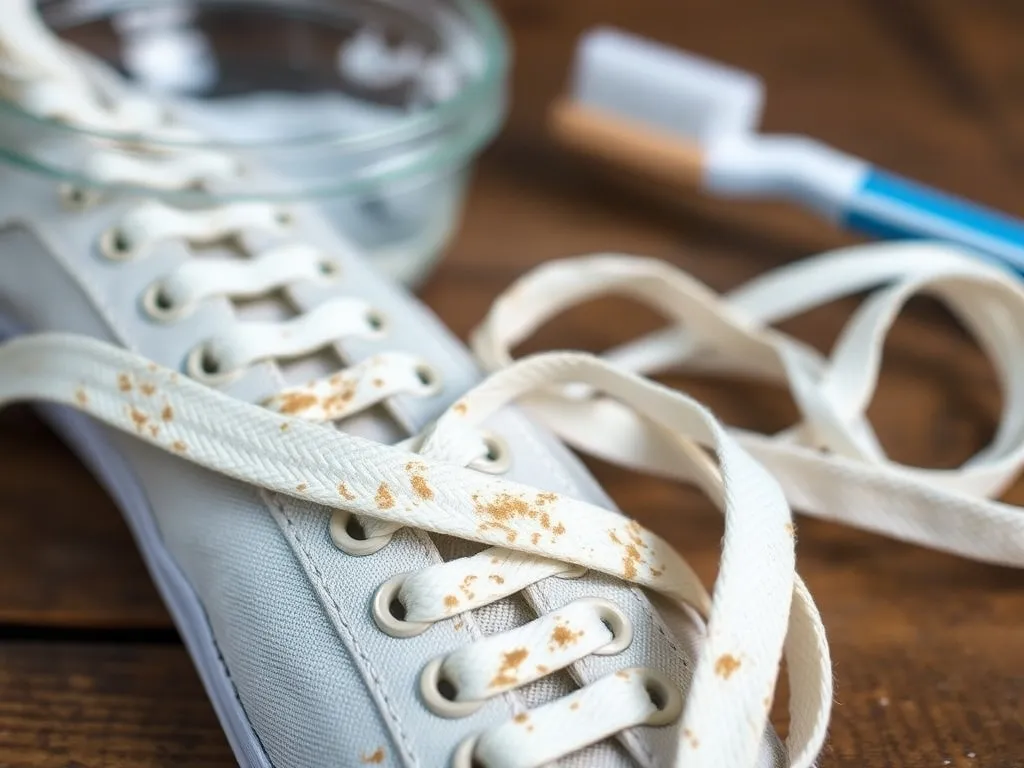 Jak wyczyścić białe sznurówki? Skuteczne metody i porady