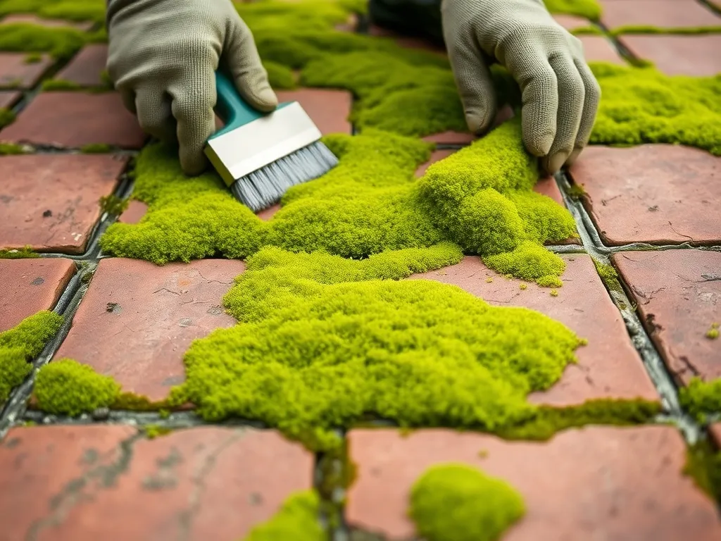 Jak wyczyścić kostkę brukową z mchu? Sprawdzone metody i porady