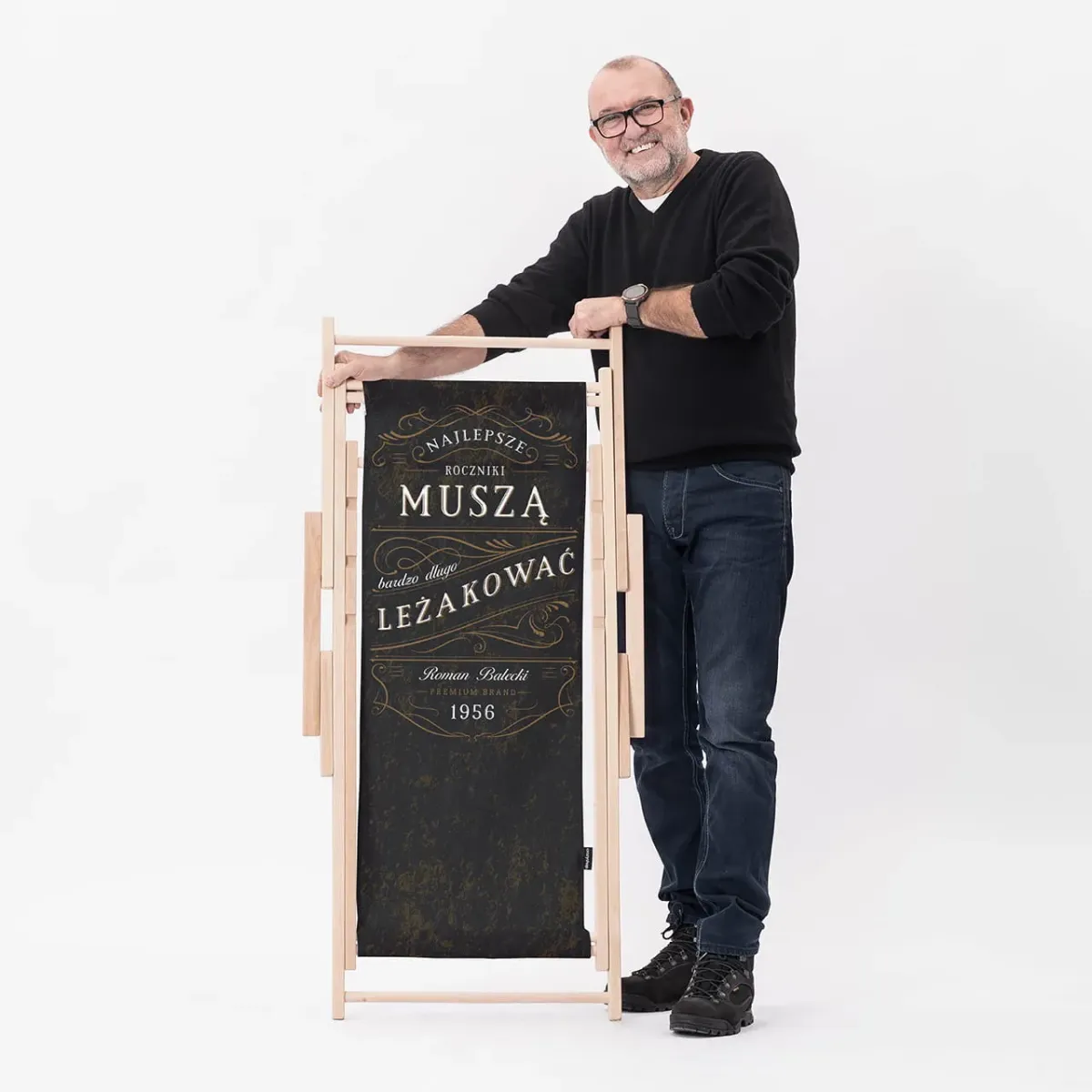 Leżak DLA AMATORÓW WHISKY prezent na urodziny