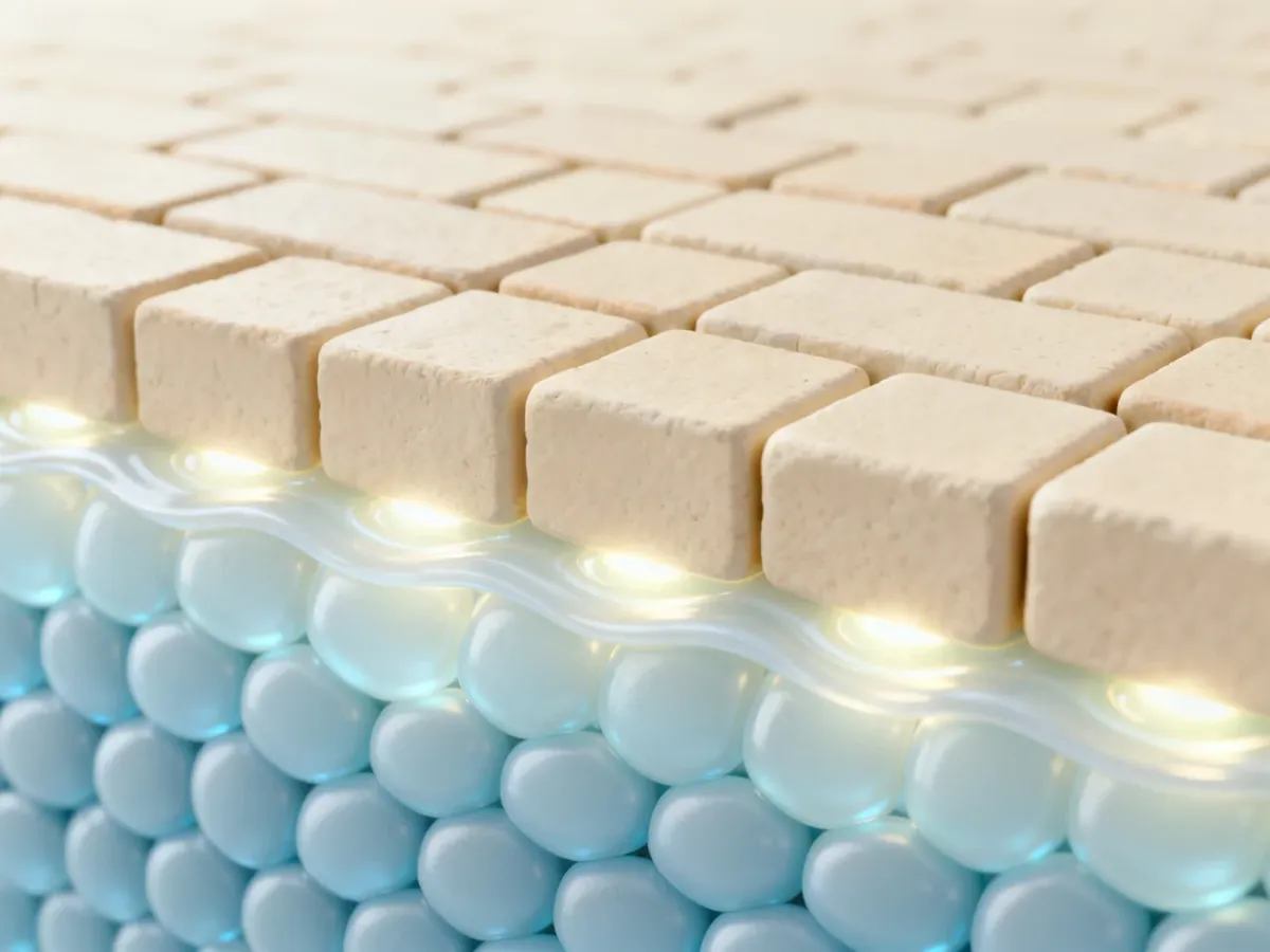 Ceramides reinforcing the skin barrier between epidermal cells