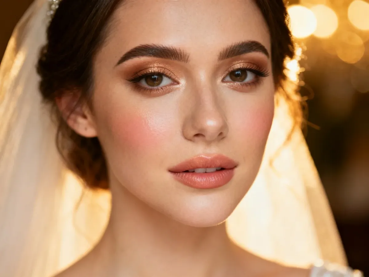 Makijaż glow z promienną cerą i subtelnym różem