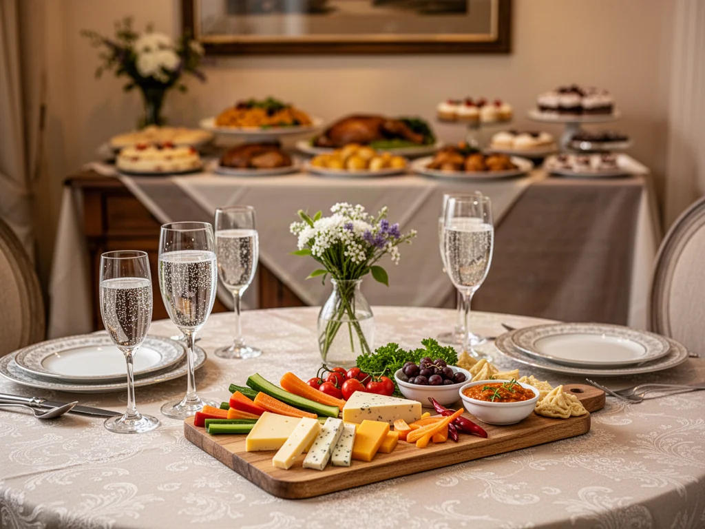 Catering na przyjęcie w domu: ile jedzenia zamówić na osobę i jak zaplanować menu